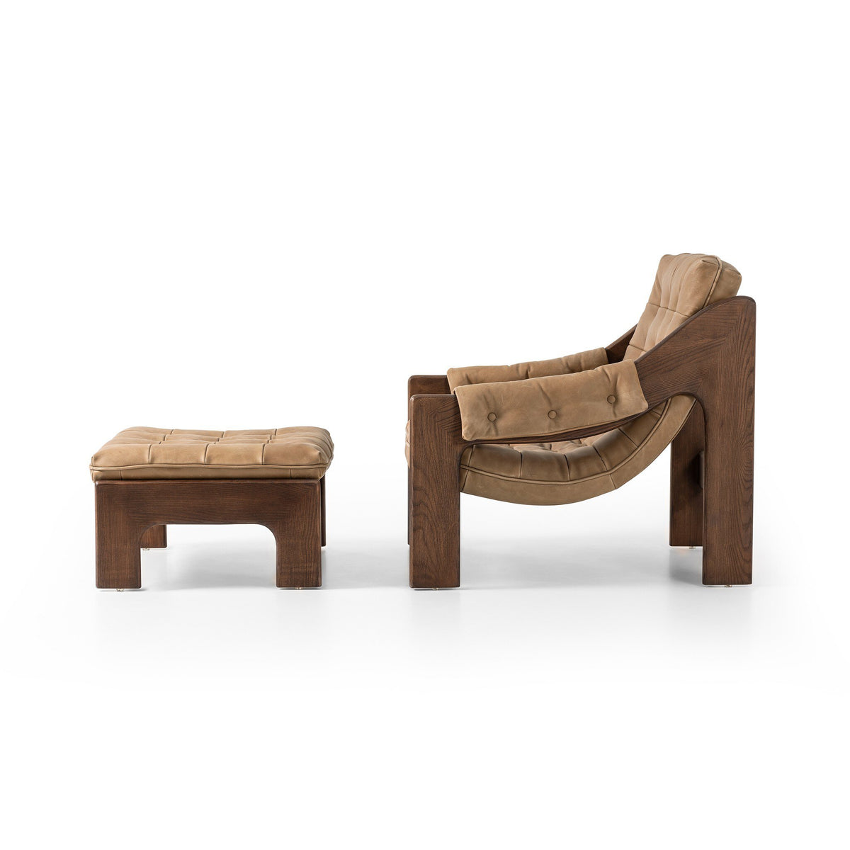 Halston Chair W/Ottoman