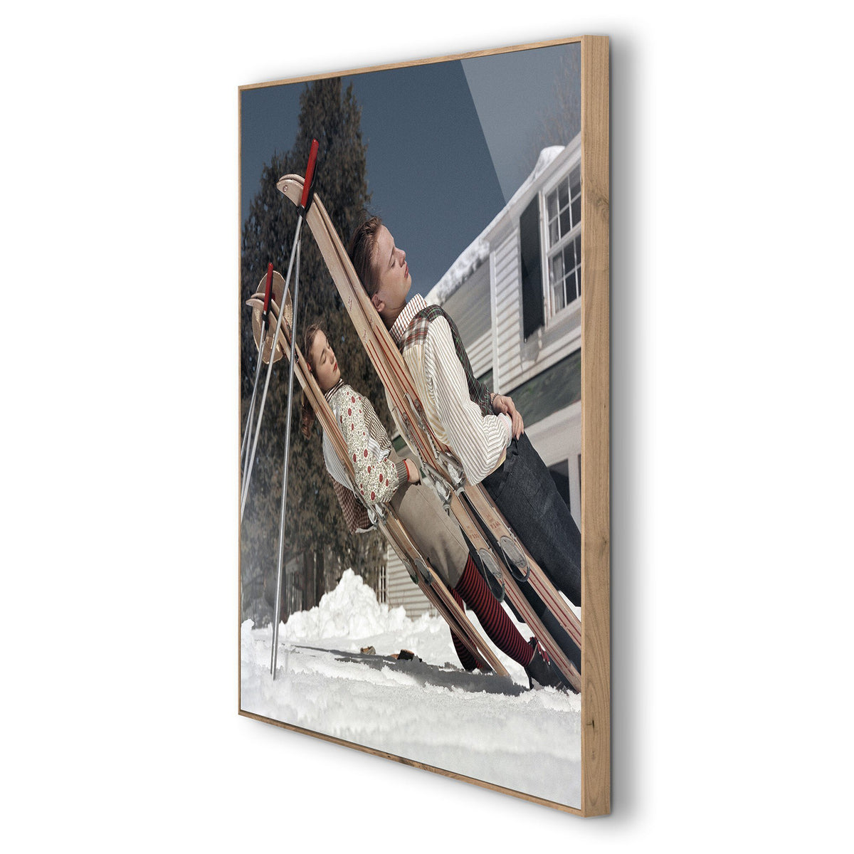 New England Skiing By Slim Aarons