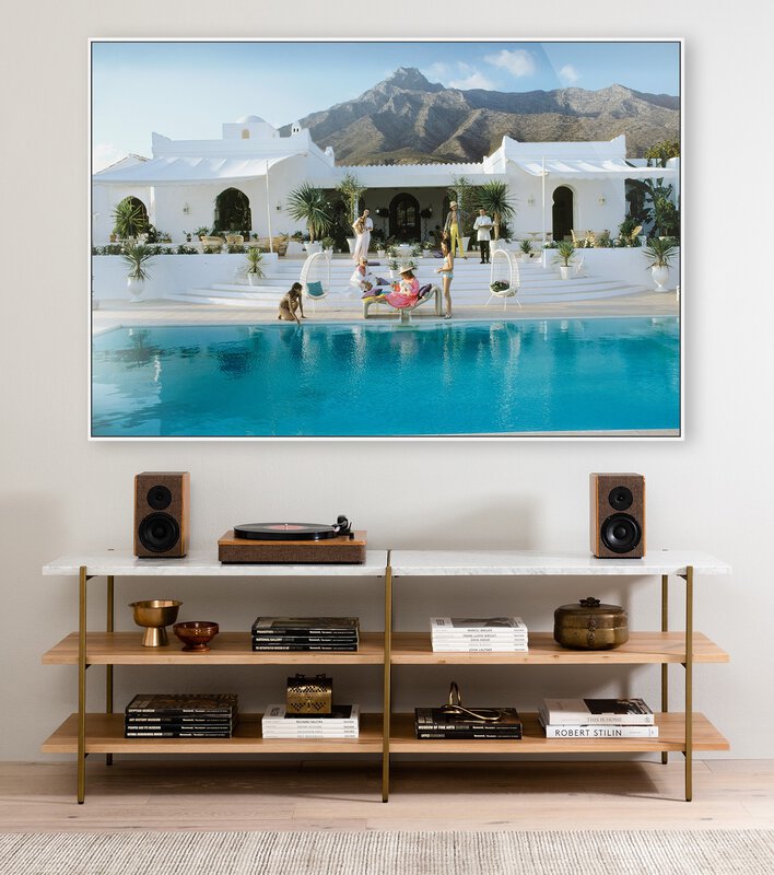 Pool At El Venerol By Slim Aarons