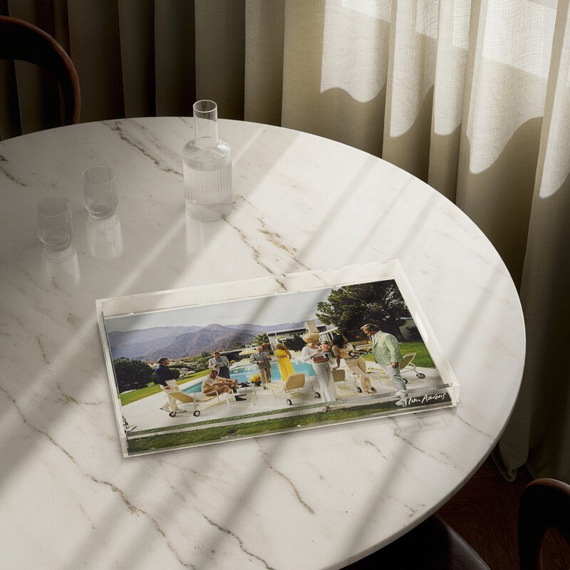 Palm Springs Party Tray By Slim Aarons