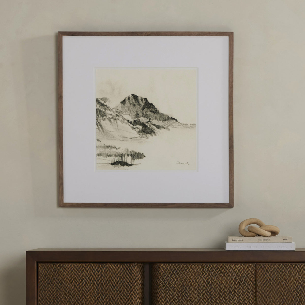Land Sketch 1 By Dan Hobday