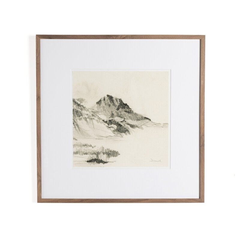 Land Sketch 1 By Dan Hobday