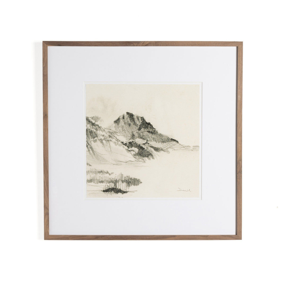 Land Sketch 1 By Dan Hobday