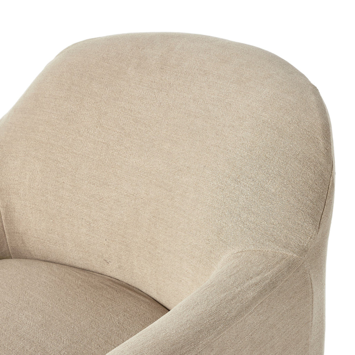 Lowell Slipcover Swivel Chair