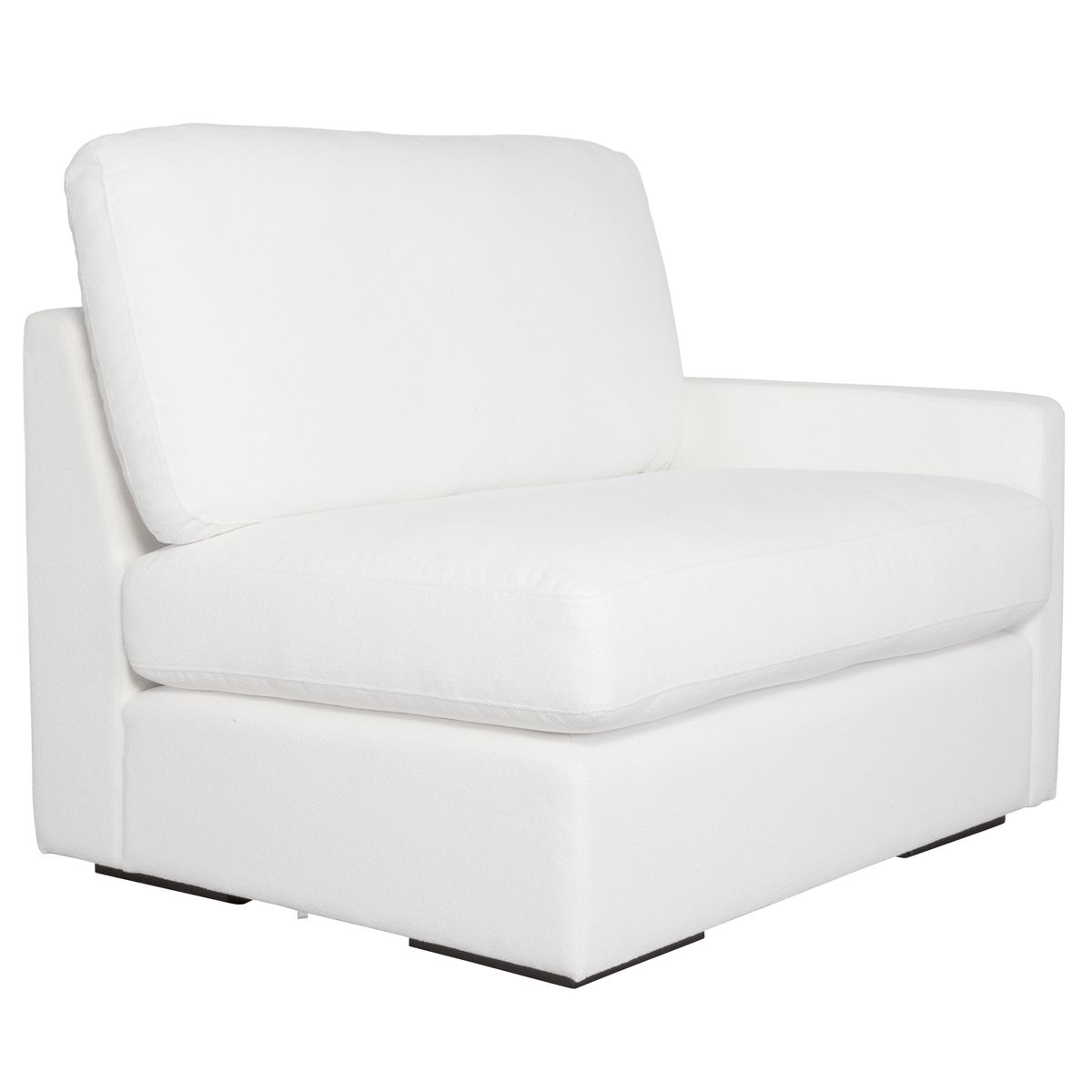 Refuge Sofa, Right Arm Facing, Arctic White