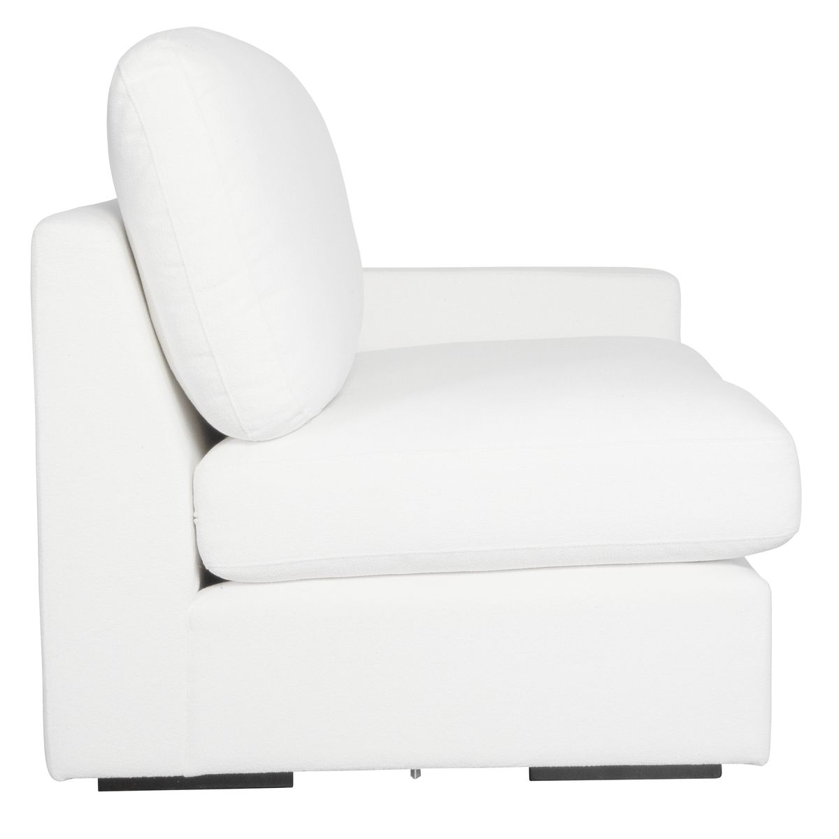 Refuge Sofa, Right Arm Facing, Arctic White