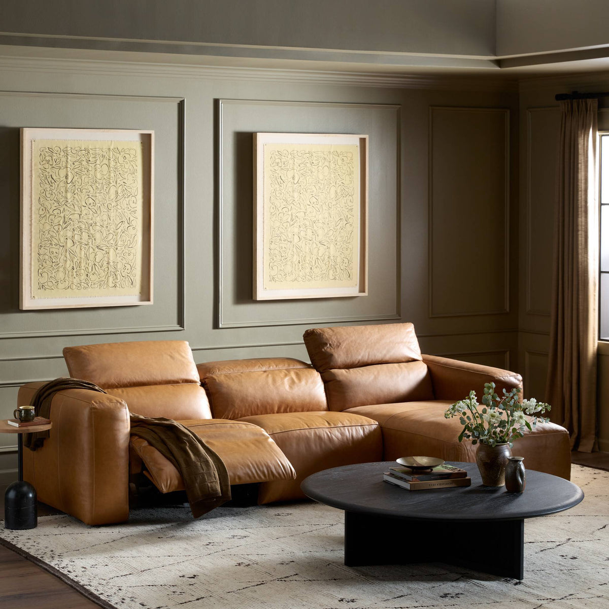 Radley 3pc Sectional W/Raf Chaise