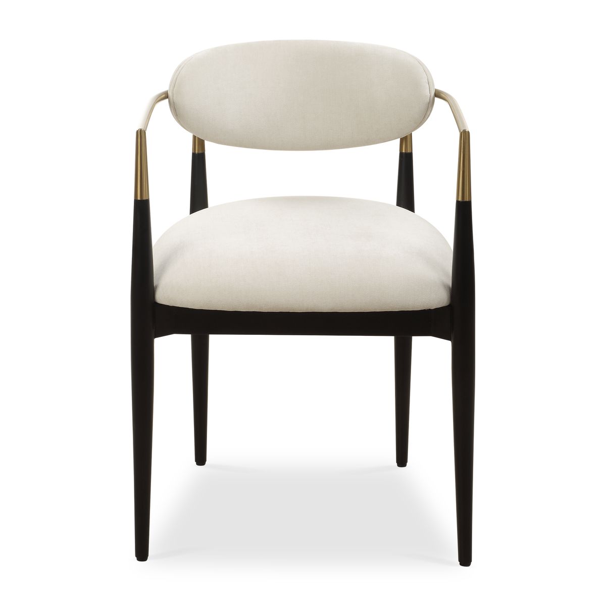 Moxie Dining Arm Chair, Black