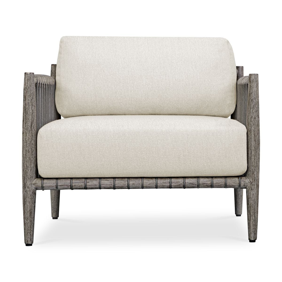 Borneo Outdoor Lounge Chair, Oyster
