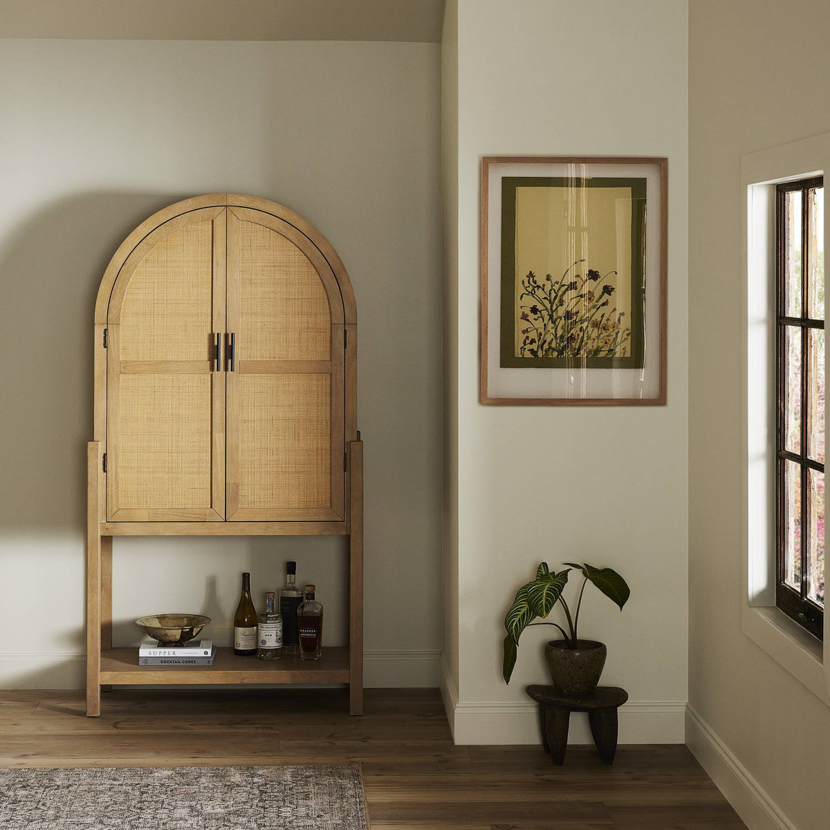 Caprice Tall Bar Cabinet