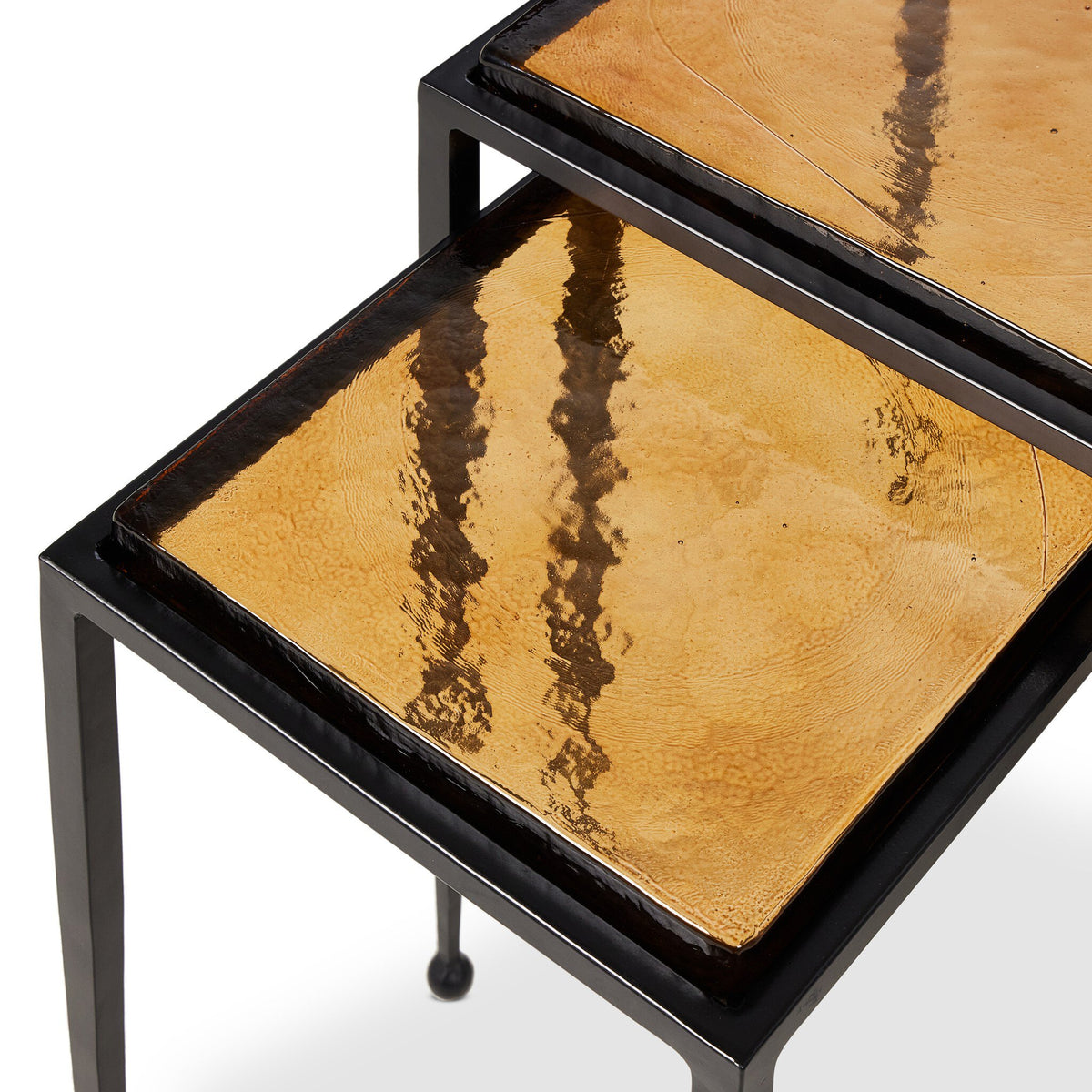 Dalston Cast Glass Nesting Tables