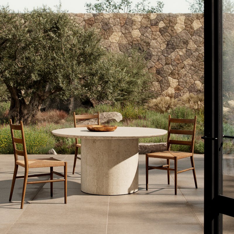 Oakland Outdoor Dining Table-60"