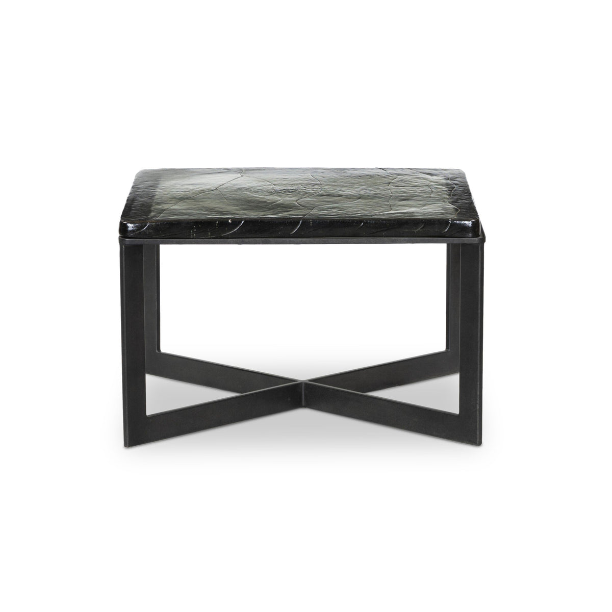Lennie Cast Glass Bunching Table