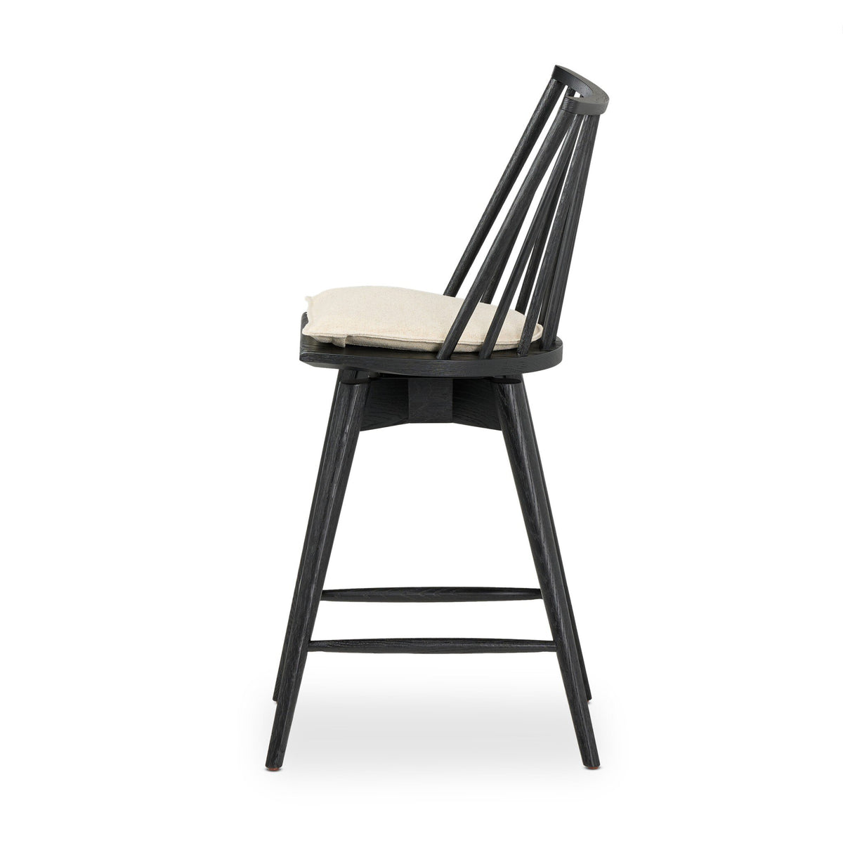 Lewis Swivel Stool With Cushion
