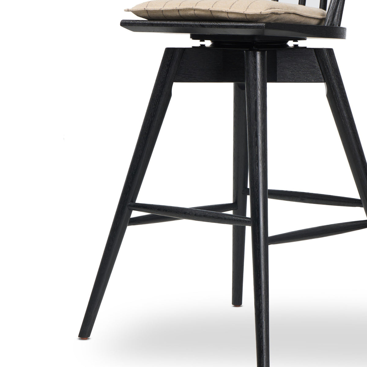 Lewis Swivel Stool With Cushion