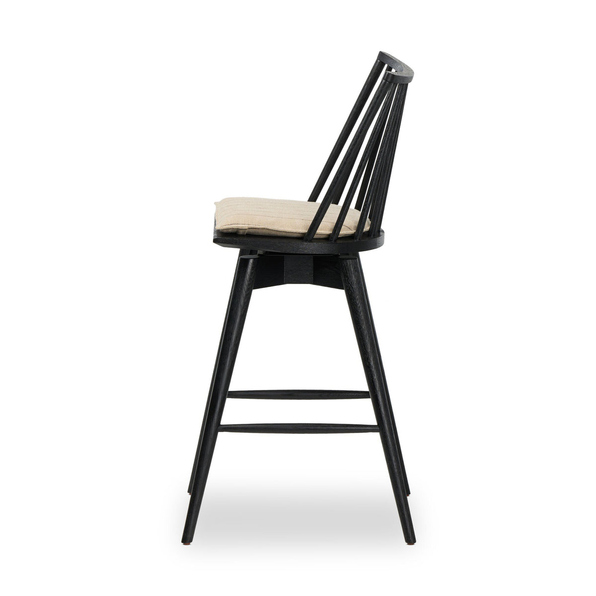 Lewis Swivel Stool With Cushion