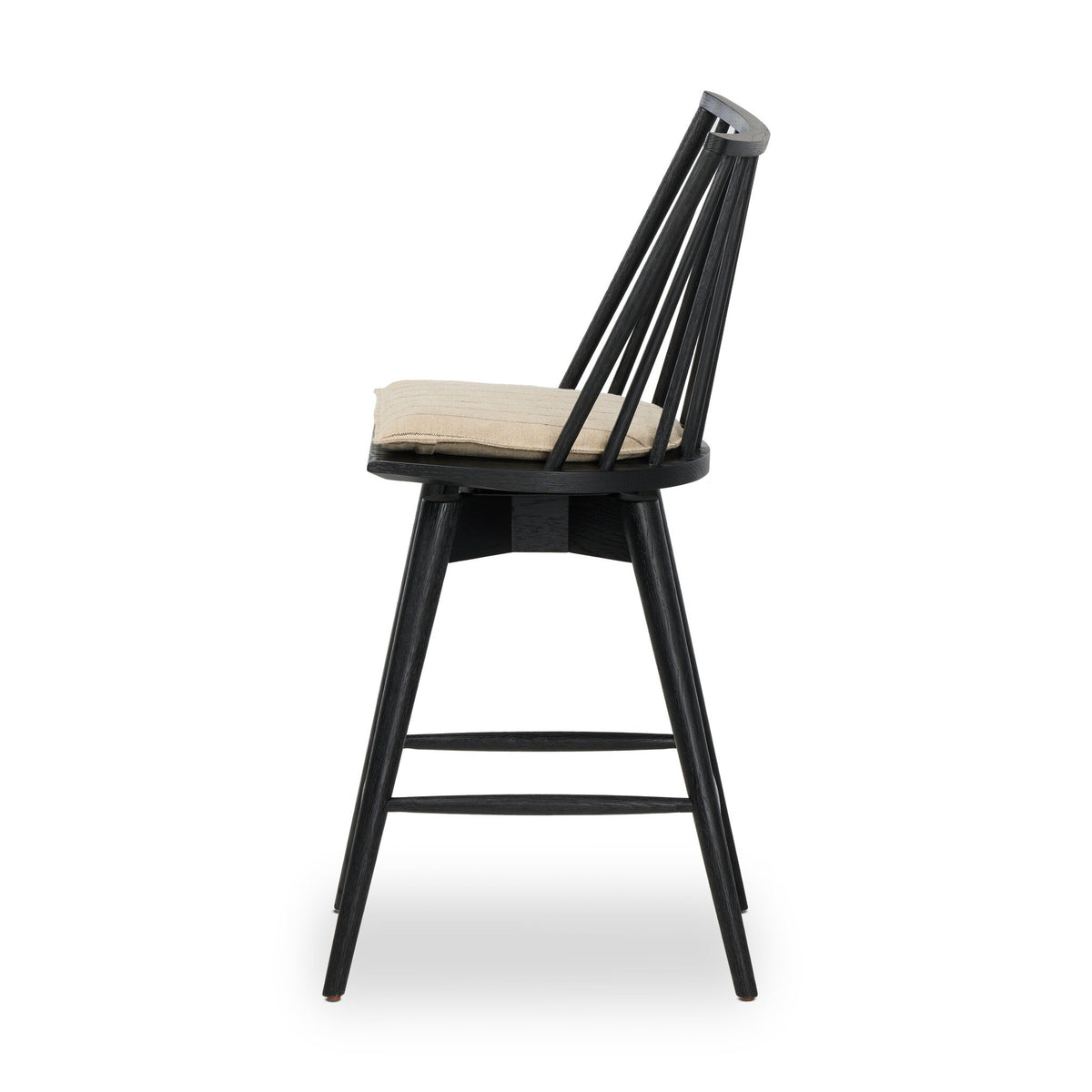Lewis Swivel Stool With Cushion