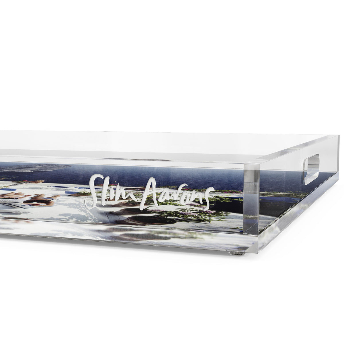 Ii Canille Tray By Slim Aarons