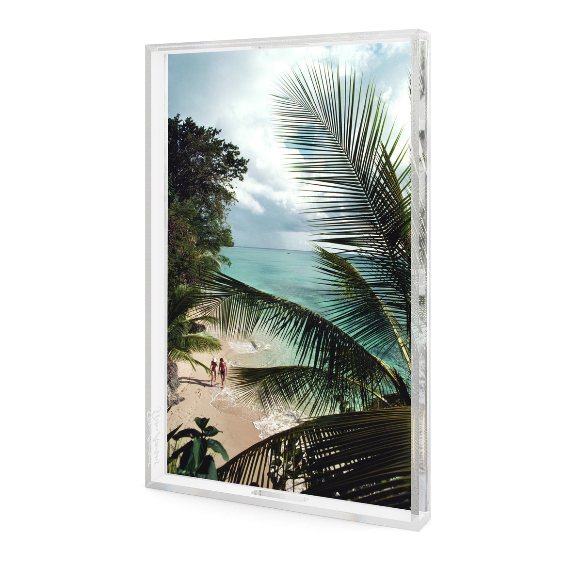 Barbados Beach Tray By Slim Aarons