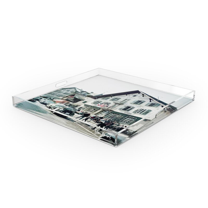 Hotel Olden Tray By Slim Aarons