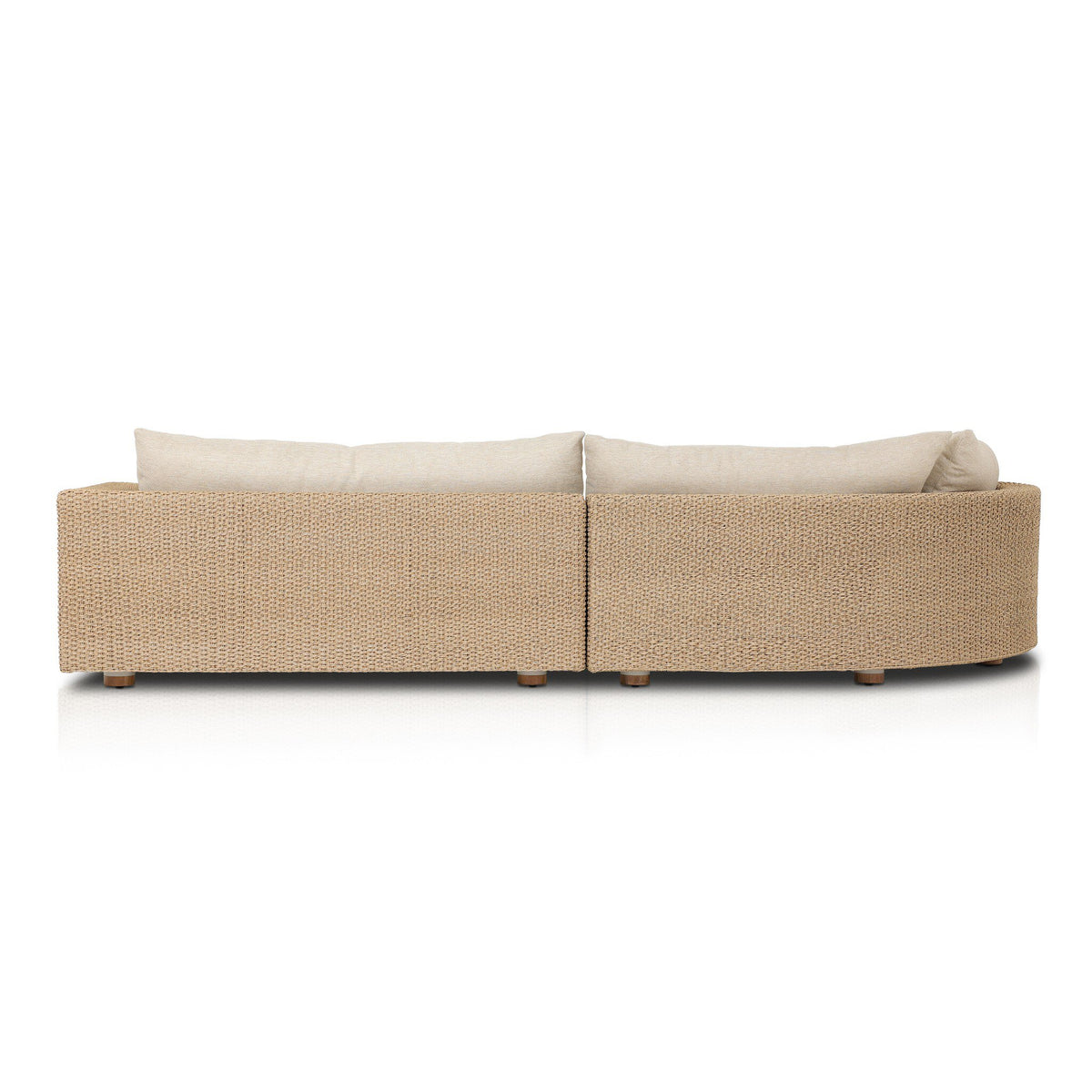 Sylvan Outdoor 2pc Sectional-Laf Chaise