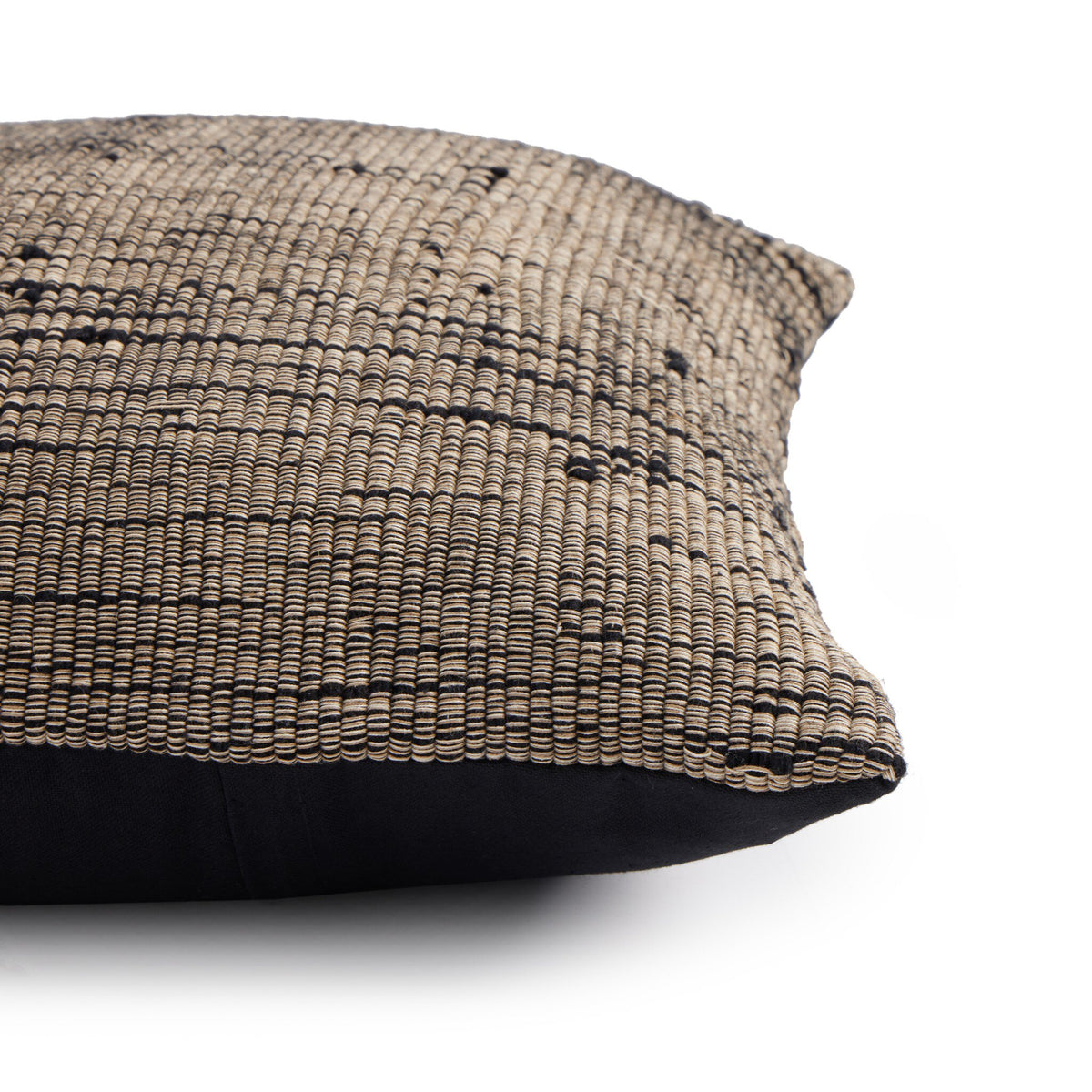 Handwoven Stripe Wool Pillow