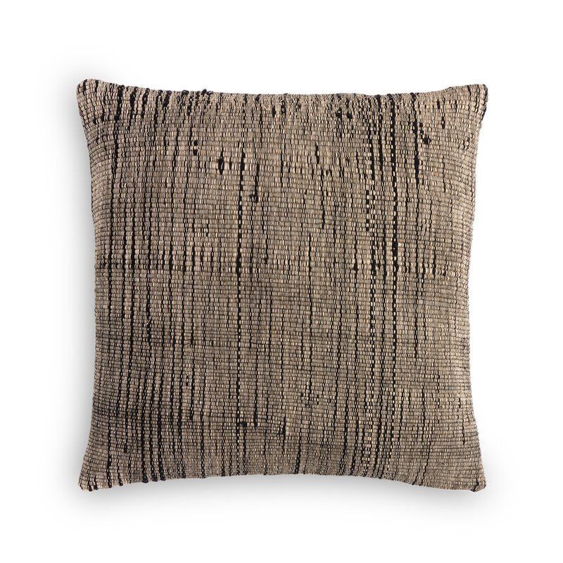 Handwoven Stripe Wool Pillow