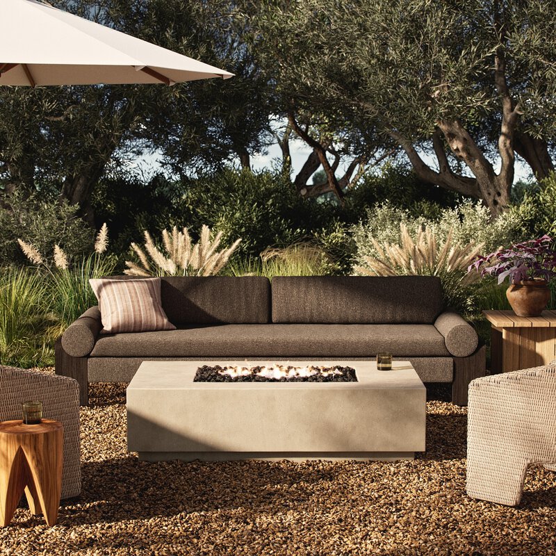 Kenton Outdoor Fire Table-Natural Gas-60"