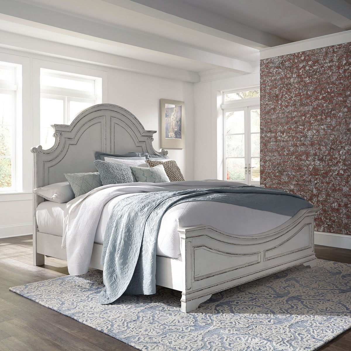 244-BR-CPB - California King Panel Bed - Liberty Furniture