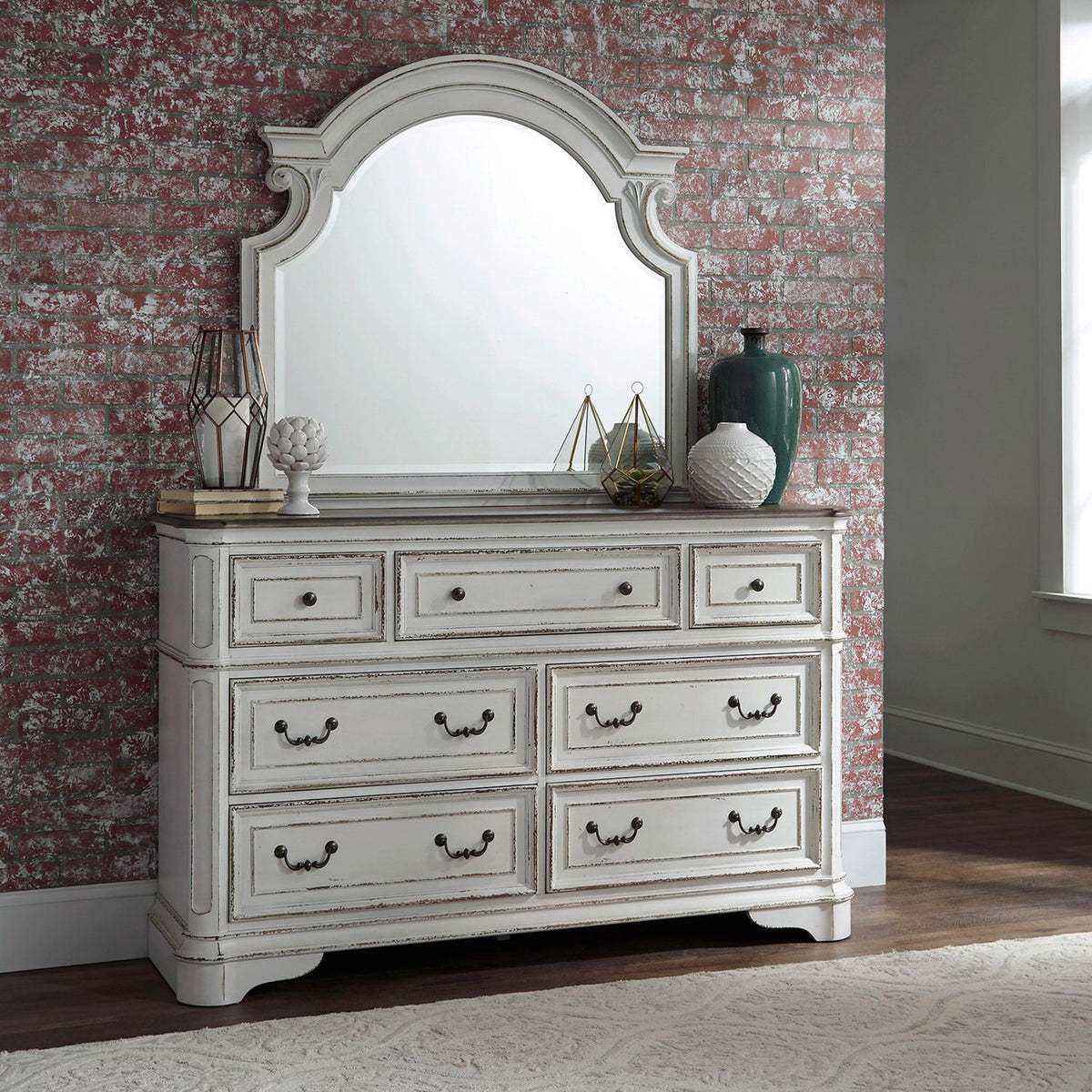 244-BR-DM - Dresser & Mirror - Liberty Furniture