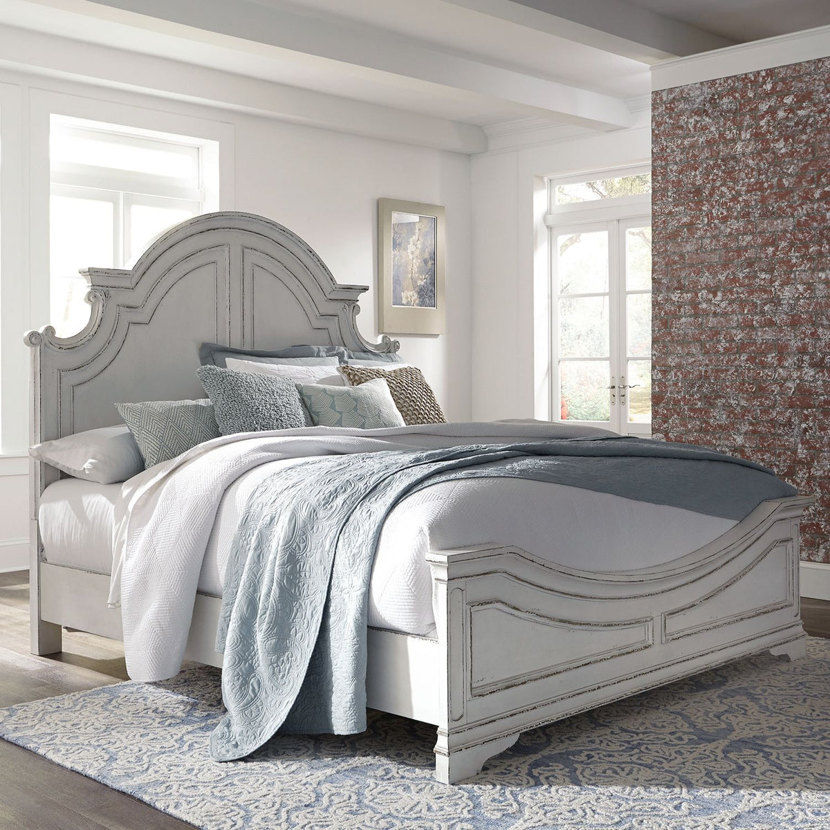 244-BR-QPB - Queen Panel Bed - Liberty Furniture