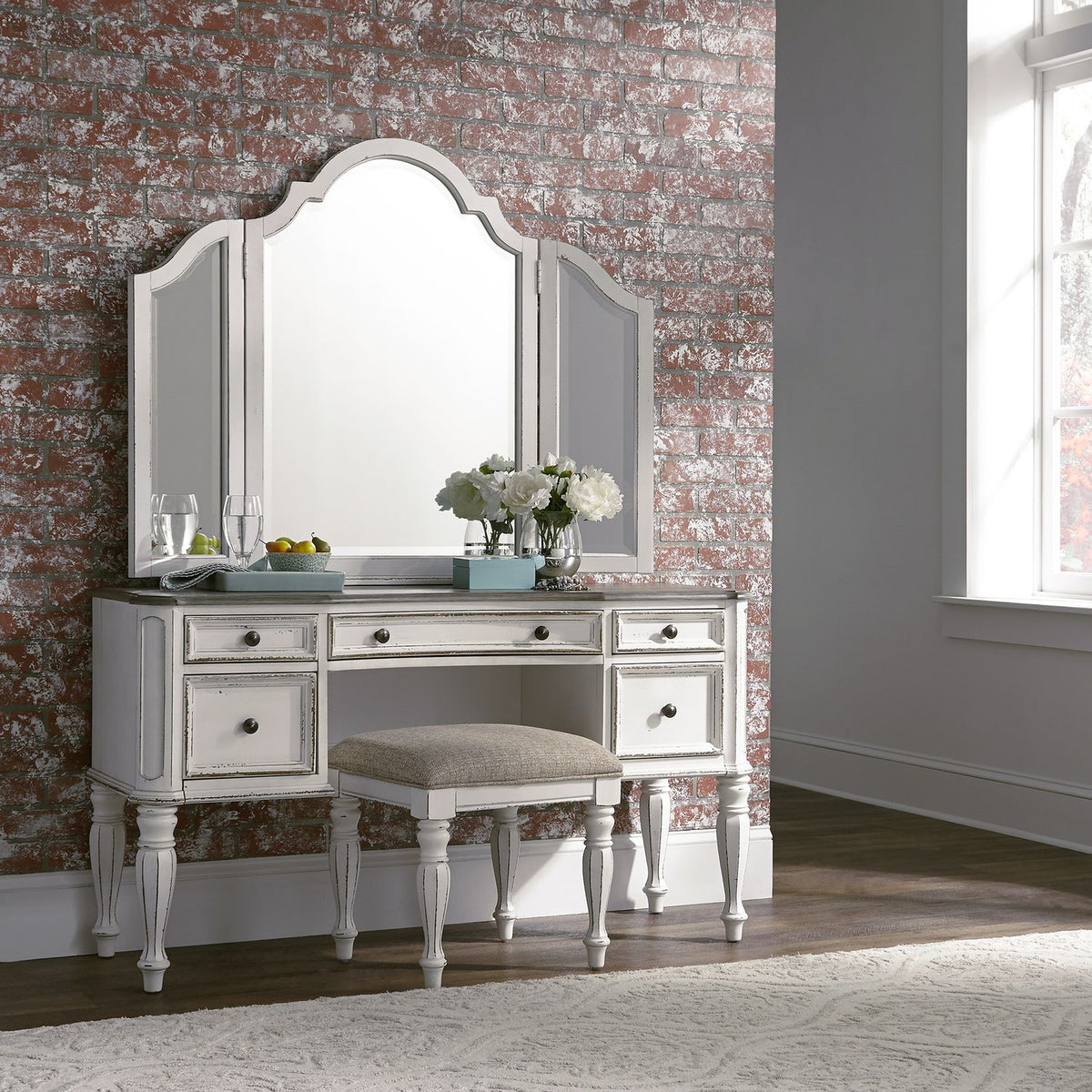 244-BR-VN - 3 Piece Vanity Set - Liberty Furniture