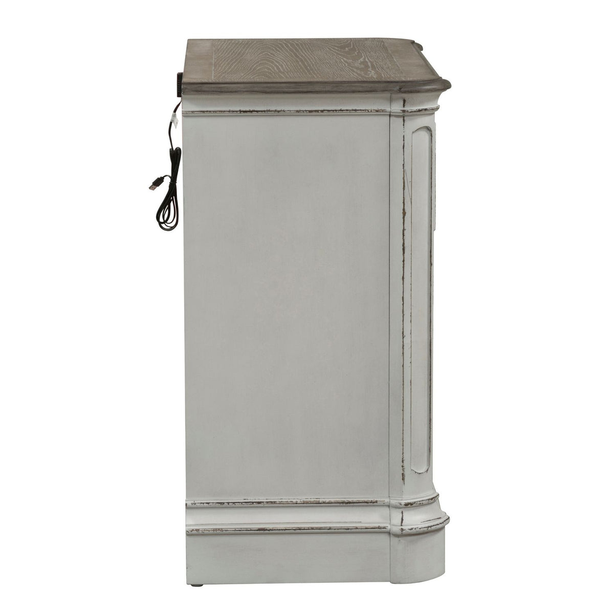 244-BR64 - 3 Drawer Bedside Chest w/ Charging Station - Liberty Furniture