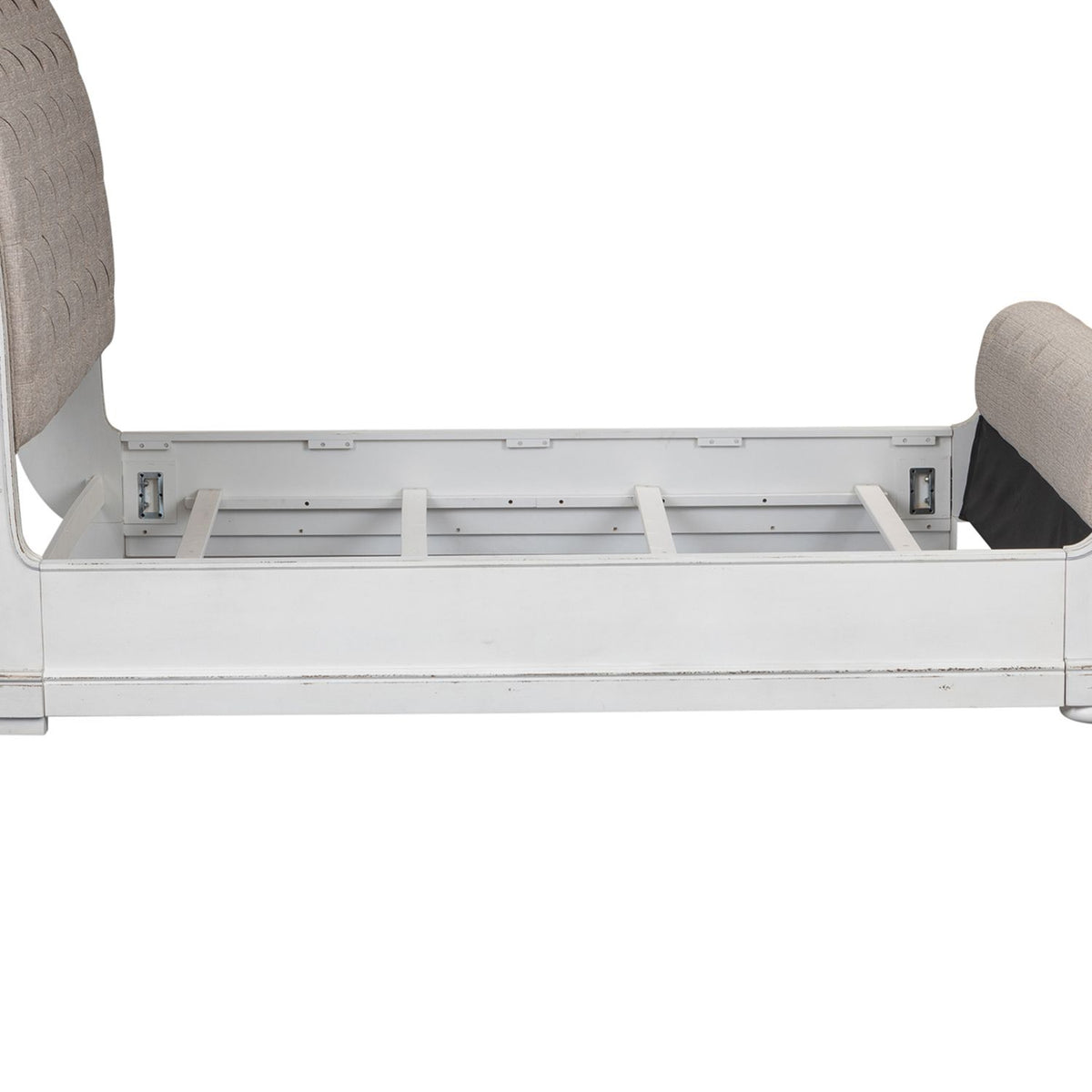 244-BR92C - California King Uph Sleigh Bed Rails - Liberty Furniture