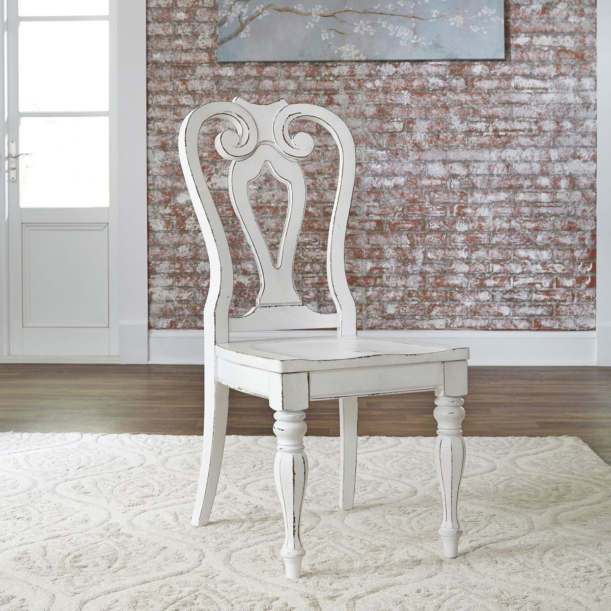244-C2500S - Splat Back Side Chair (RTA) - Liberty Furniture