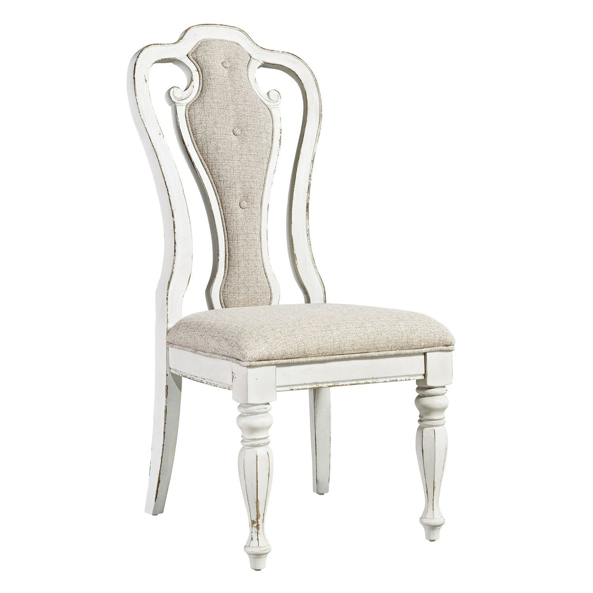 244-C2501S - Splat Back Uph Side Chair (RTA) - Liberty Furniture