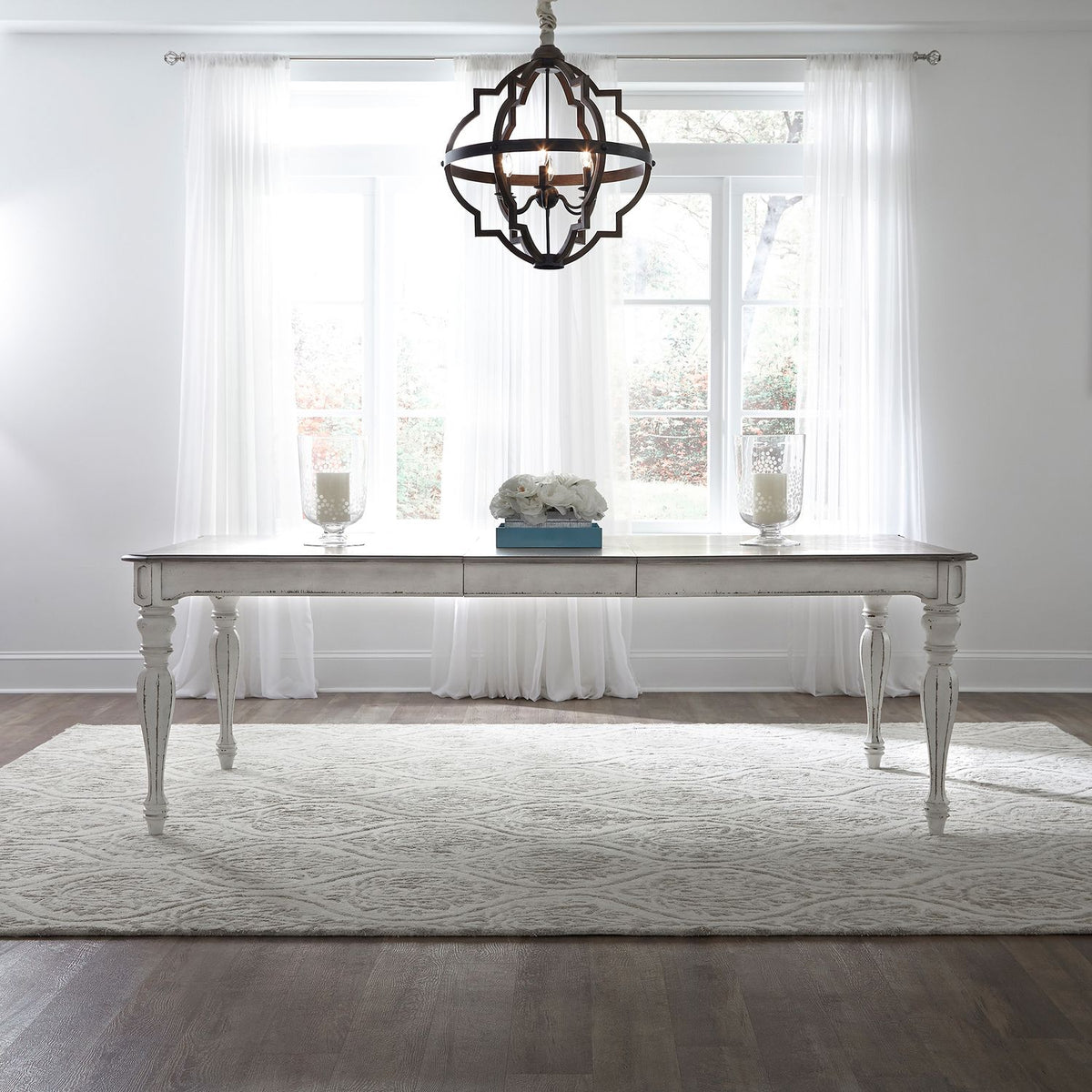 244-DR-5RLS - 5 Piece Rectangular Table Set - Liberty Furniture