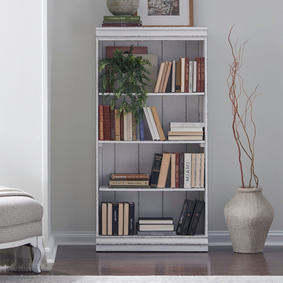244-HO3060 - 60 Inch Bookcase (RTA) - Liberty Furniture