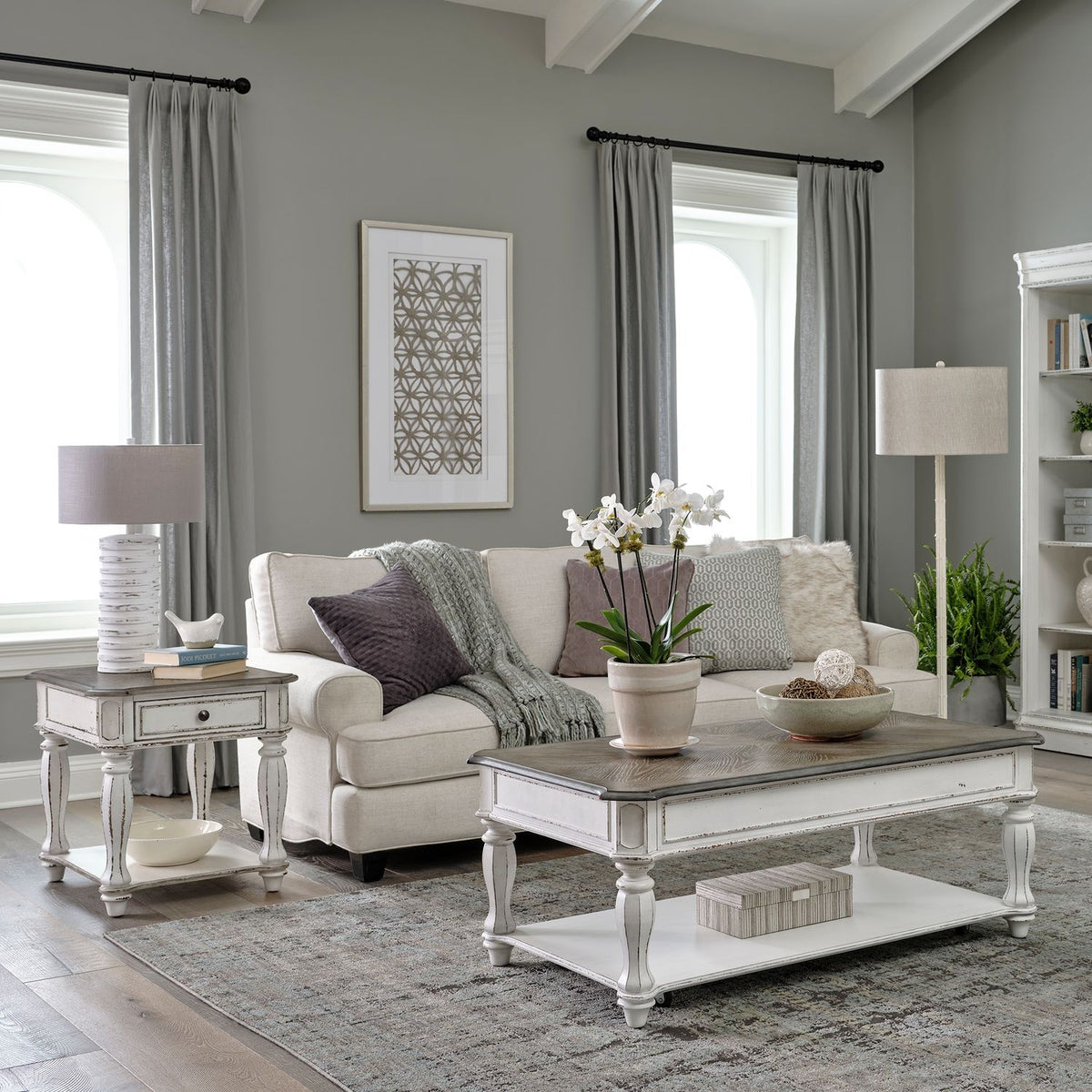 244-OT-3PCS - 3 Piece Set (1-Cocktail 2-End Tables) - Liberty Furniture