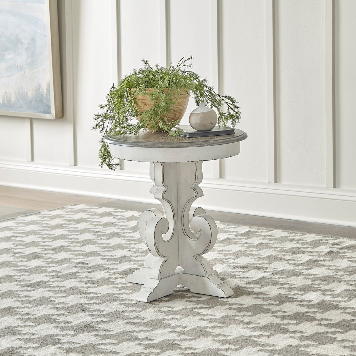 244-OT1022 - Round End Table - Liberty Furniture
