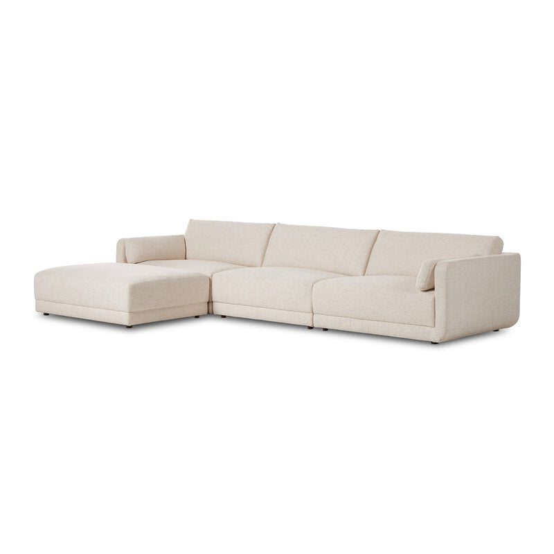 Toland 3pc Sectional-153" W/ Ottoman