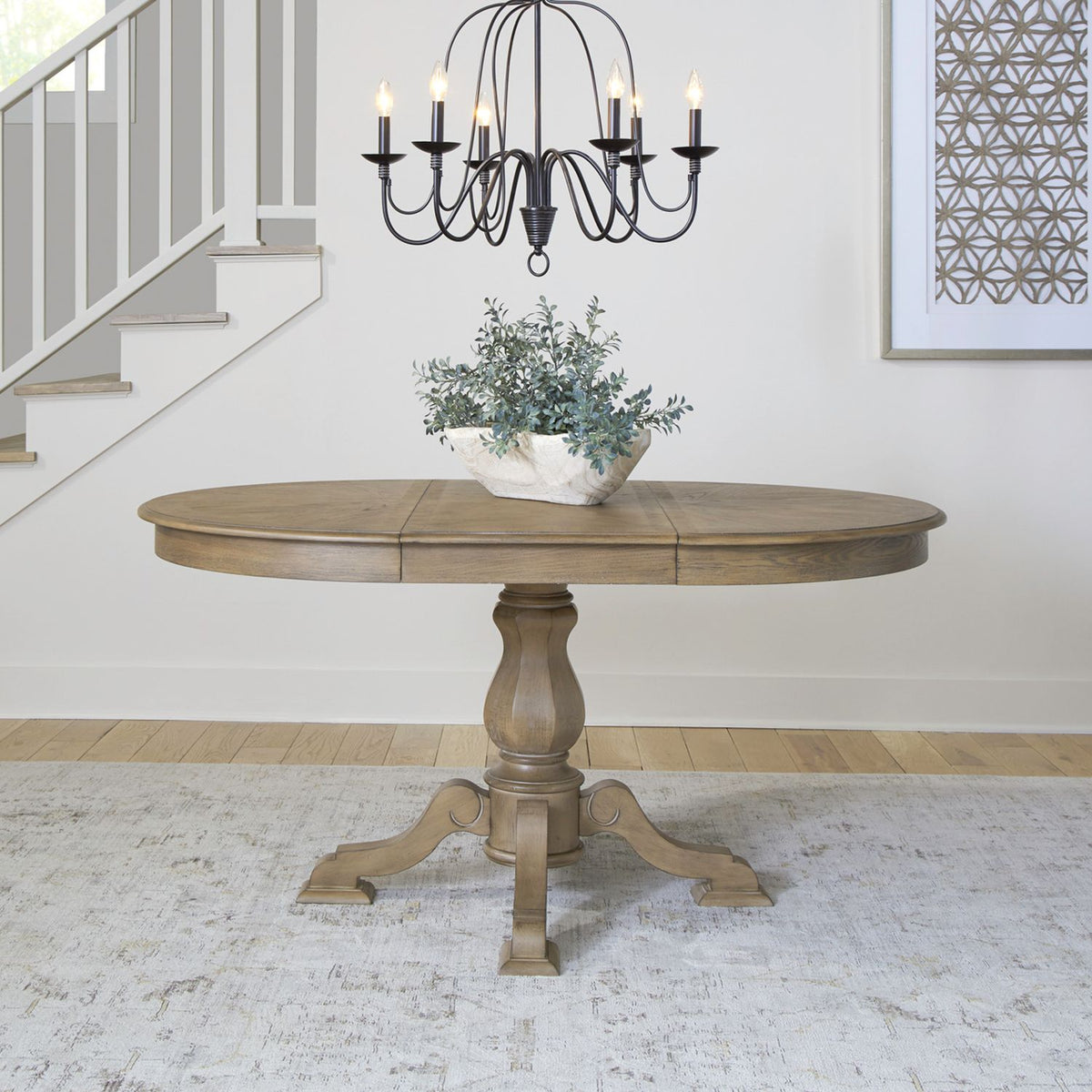 244N-DR-PDS - Pedestal Table Set - Liberty Furniture