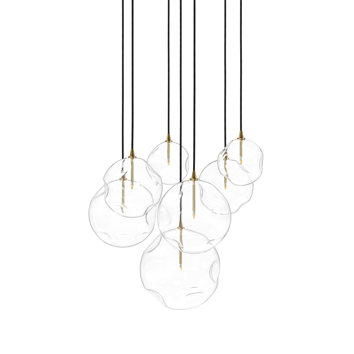 Cluster 7 Mix Chandelier