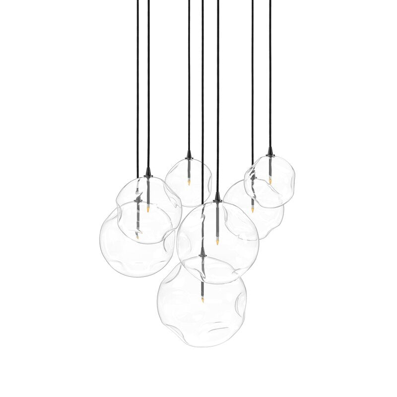 Cluster 7 Mix Chandelier