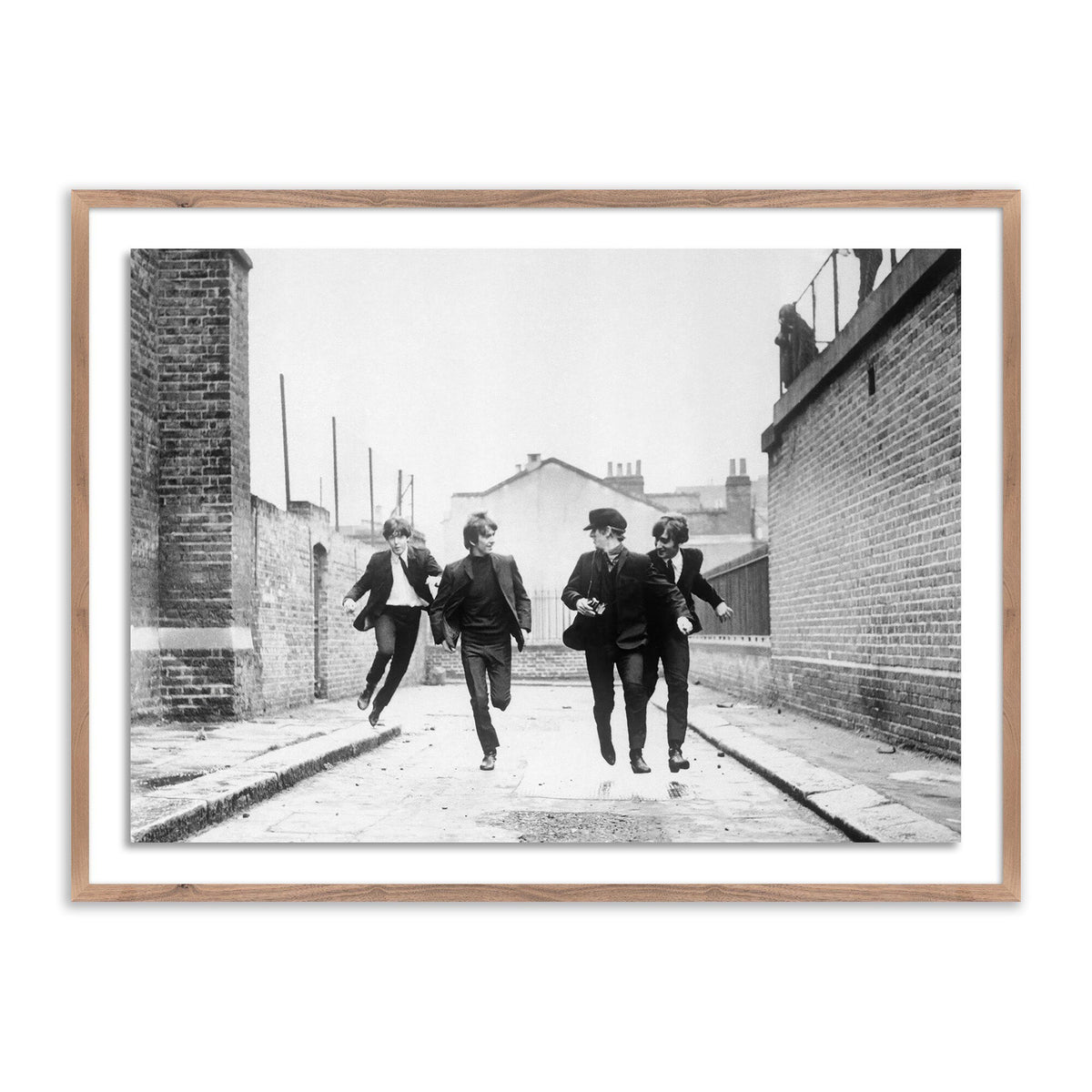 The Beatles Running In A Hard Day'S Night By Getty Images