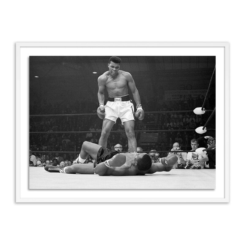 Muhammad Ali Taunting Sonny Liston By Getty Images