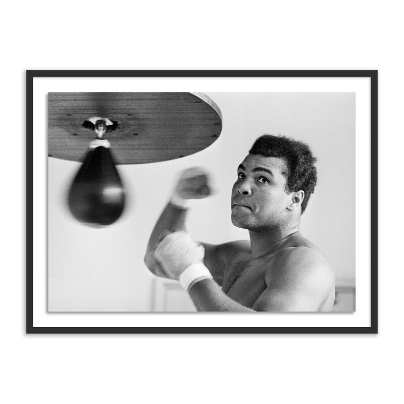 Muhammad Ali Punching Bag By Getty Images