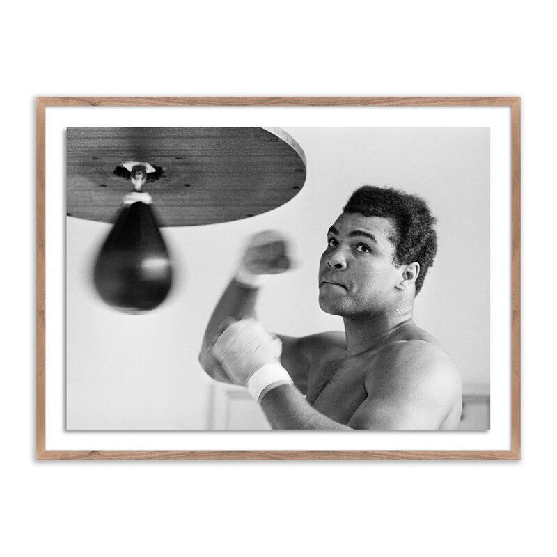 Muhammad Ali Punching Bag By Getty Images