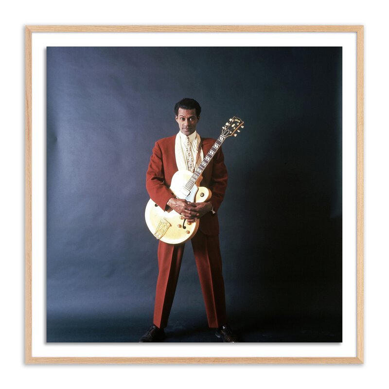 Chuck Berry Portrait Session By Getty Images