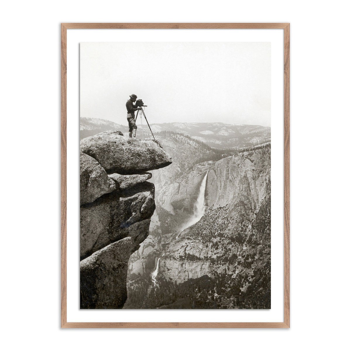 Photographer In Yosemite Valley By Getty Images